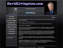 Tablet Screenshot of davidlivingston.com